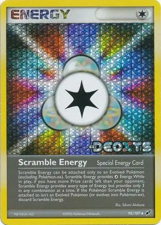 Scramble Energy - 95/107 - Pokemon Ex Deoxys Reverse Holo Card NM