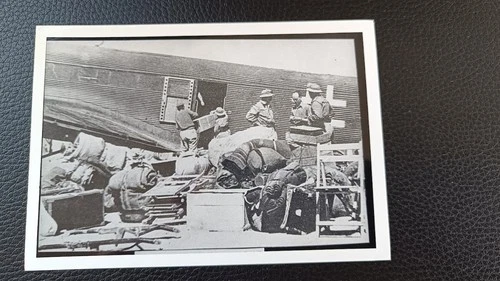 WW2 German Photo: Afrikakorps Loading Junkers Ju 52