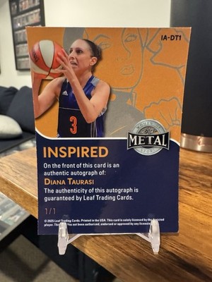 2025 Leaf Metal Women of Sport Diana Taurasi WNBA #1/1 Inspired
