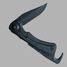 Leatherman Selway Black, folding Blade Hunting Knife, Mint, Discontinued