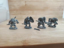 Grenadier Y Models nick Lund 9002 Orcs halberd battleset Metal Fantasy  Damaged