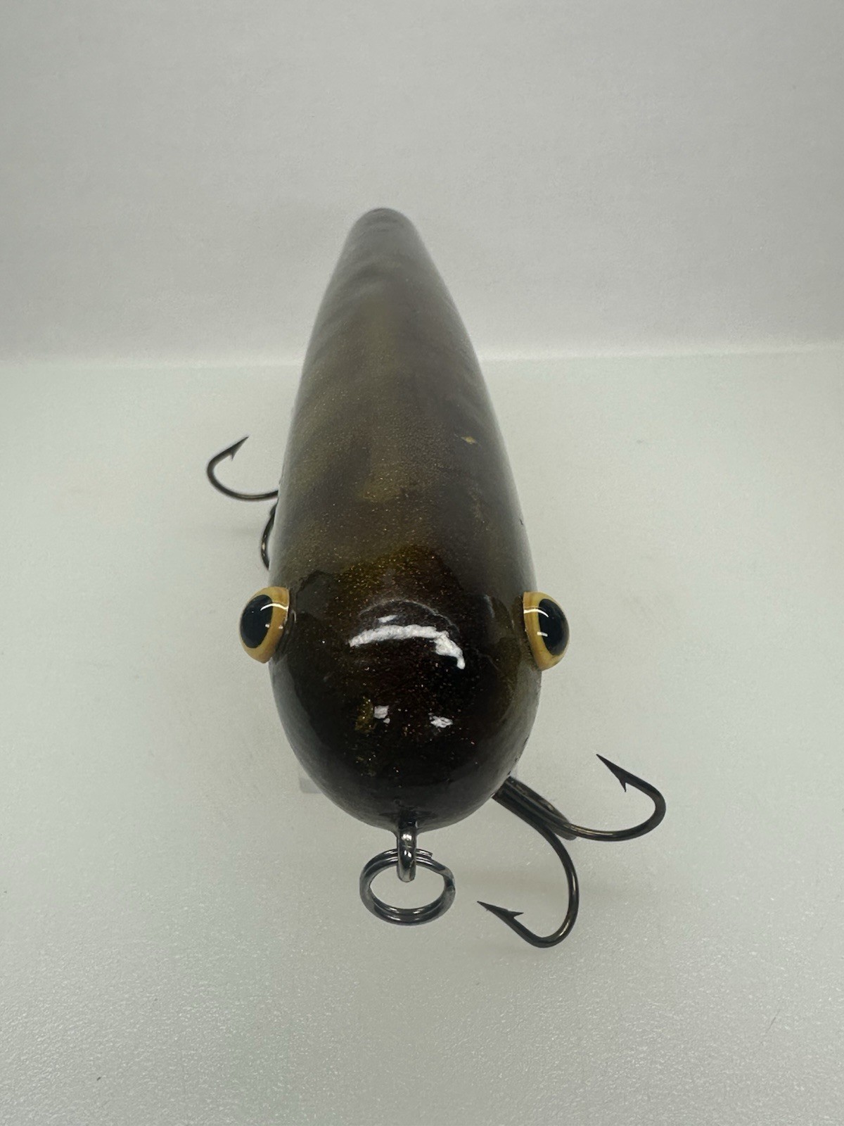 Spinda Spinners Rare And Collectible Musky Lure - Wood - Glitter! - Image 20