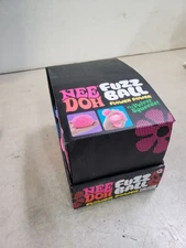 Lot of 12 - Nee Doh Fuzz Ball Flower Power Sensory Toy Ball