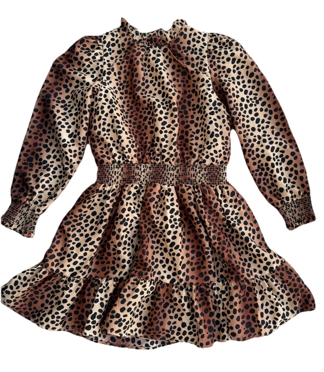knee length dresses for ladies Janie & Jack Cream & Gold Long Sleeve Sweater Dress with Ruffle Details Down Front and On Wrist/Neck. Size 18-24M