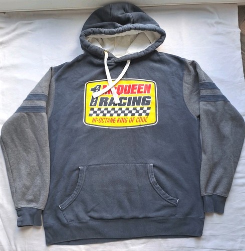 Alexander McQueen, Vintage Men's Steve McQueen Grey Heavyweight Pullover Jumper Size XXL