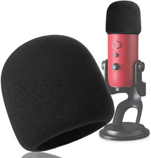Foam Microphone Windscreen Mic Cover Pop Filter for Blue Yeti Yeti