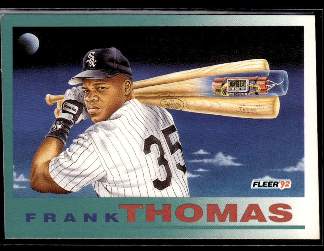 1992 Fleer #712 Frank Thomas Pro-Visions | eBay