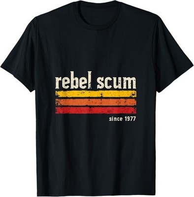 Rebel Scum Since 1977 Classic Retro T-Shirt