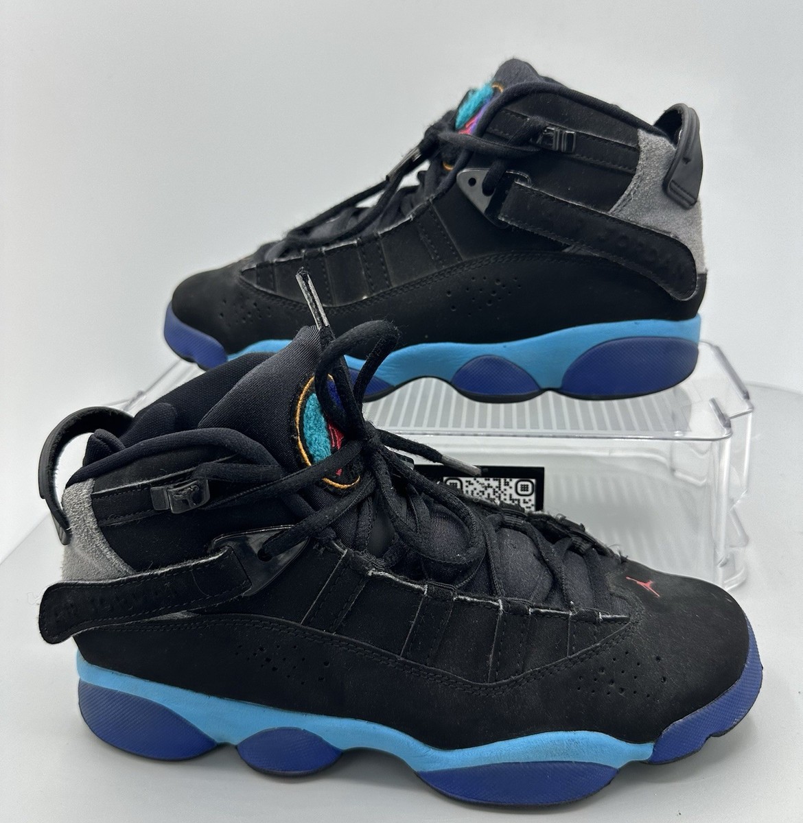 air jordan six rings aqua