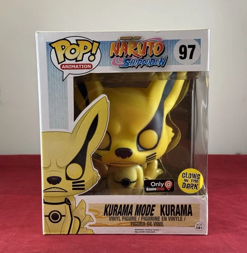 Funko Pop Naruto Shippuden 6 inch Kurama Mode #97 Gamestop Exclusive