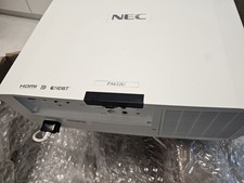 NEC NP-PA653U LCD Projector with mount, ,cables and wall plate