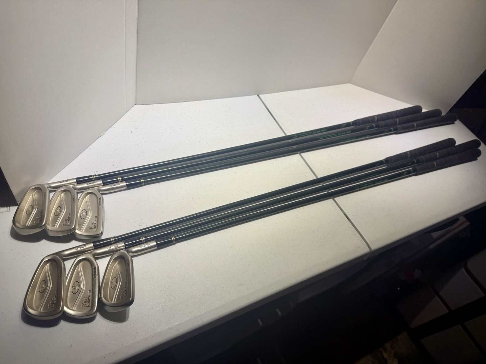 Cobra King Cobra Senior Oversize Golf Clubs 3-7 Irons & Pitching Wedge (6 Clubs)