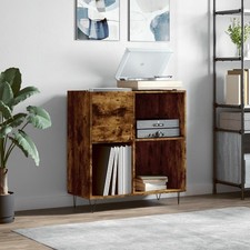 Plattenschrank Sideboard Plattenspieler St&auml;nder Schrank Holzwerkstoff vidaXL