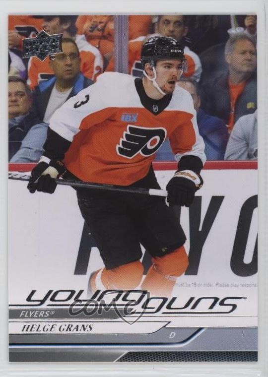 2024-25 Upper Deck Extended Series Young Guns Helge Grans #722 0q5