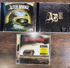 Alter Bridge CD Lot Of 3 Albums Heavy Metal / Fortress, One Day Remains/ AB III