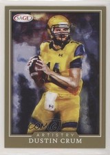 2022 SAGE Low Series Artistry Gold Dustin Crum #ART-DC 0c6