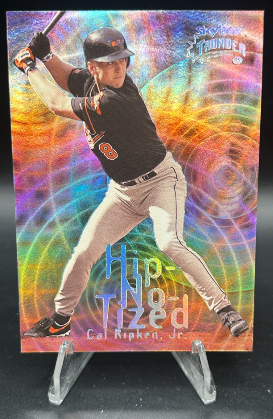 1999 Skybox Thunder Cal Ripken Jr. Hip-No-Tized #10 Baltimore Orioles HOF