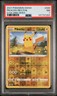 2021 POKEMON SWORD & SHIELD EVOLVING SKIES #049 PIKACHU-REVERSE FOIL PSA 7
