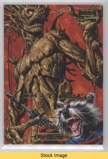 2016 Marvel Masterpieces Gold Foil Signature Series Level 2 Groot #38 READ 0nc