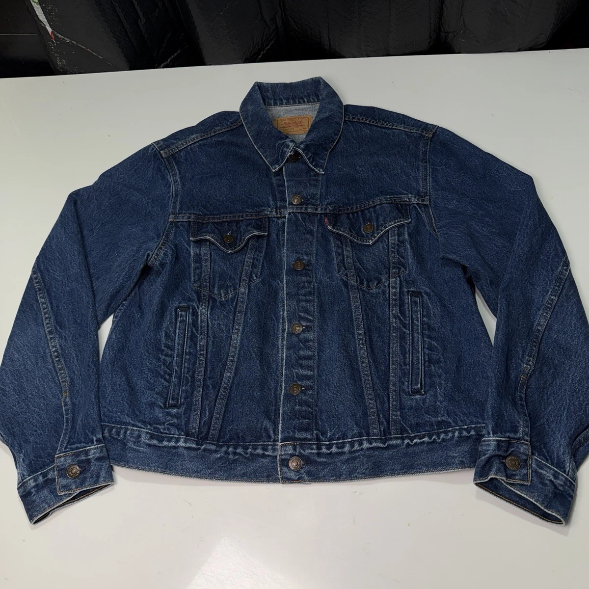 vintage mens levi jean jacket products for sale | eBay