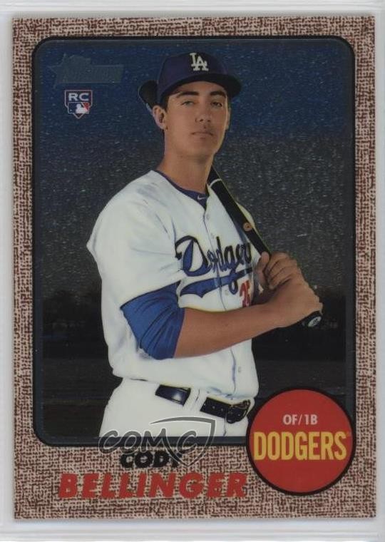 2017 Topps Heritage High Number Chrome 901/999 Cody Bellinger #THC-678 i8o