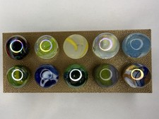 10 Imperfect Glass Marbles See Photos Description Lot  8955