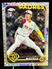 2024 Topps Chrome Update Yuki Matsui X-Fractors San Diego Padres #USC187