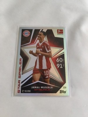 Match Attax Bundesliga 25/26 Star Spieler 339 Jamal Musiala Bayern München FCB