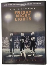 FRIDAY NIGHT LIGHTS DVD - Billy Bob Thornton pre-owned