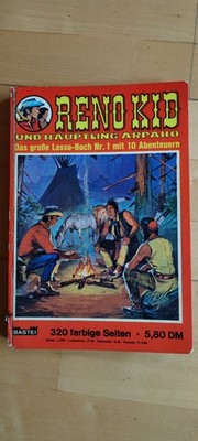 Das grosse Reno Kid Lasso Buch 1-6 komplett Bastei Verlag Rarität