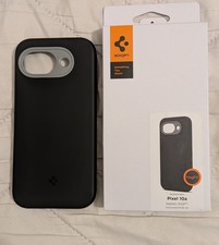Spigen Nano Pop MagFit Matte Magnetic Back Case for Google Pixel 10a Black/Gray