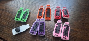 Silicone Focal Beads DIY Beadable Pens Prime Drink 11 Pieces Charms For Crocs