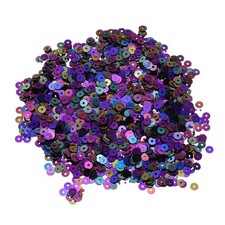 20000 Pcs Flat Loose Sequins 4MM Bulk Cup Sequins Black