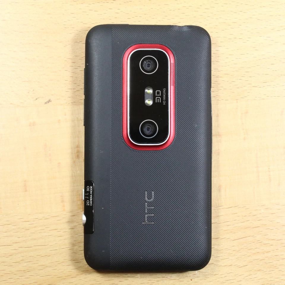 Smartphone HTC EVO 3D PC86100 Negro Para Piezas #509 Foto 2 de 3