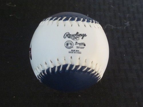 2018 Rawlings Atlanta Braves Blooper Mascot Logo Ball Baseball - Picture 4 of 4
