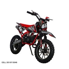 MINI CROSS GLP FACTORY GET READY 50CC 2 TEMPI RED EASY START RUOTE 2.50-10