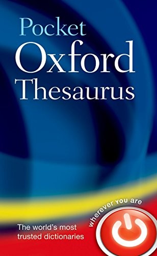 Pocket Oxford Thesaurus,Oxford Dictionaries