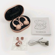 Wireless Earbuds Waterproof ENC Noise Cancelling Bluetooth 5.3 Headphones w/ Mic