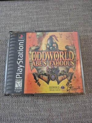Oddworld: Abe's Exoddus (Sony PlayStation 1, 1999) PS1 Disc 2 only, with Manual