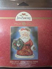 Jim Shore by Mill Hill Winter Wishes Santa Cross Stitch Kit
