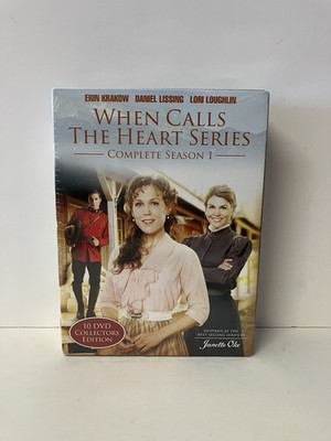 When Calls the Heart Complete Season 1 10 DVD Collectors Ed Janette Oke SEALED