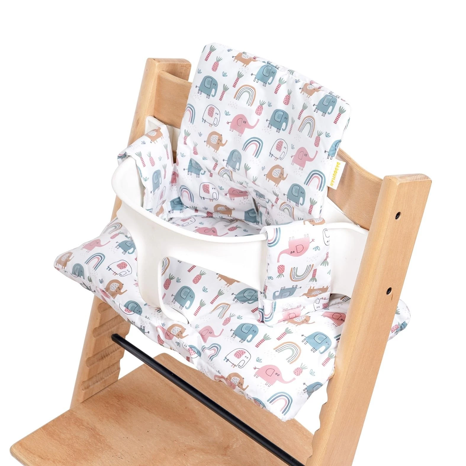 Waterproof & Extra Padded Soft Dining Chair Seat Cushion, Wipe Clean Cushion ...