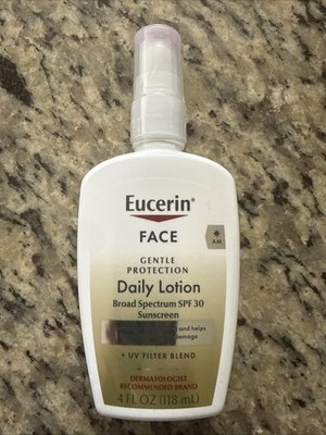 Eucerin Daily Lotion Gentle Protection Face SPF 30 Broad UV Filter 12/2026