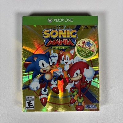Sonic Mania Plus - Collectors Edition - Xbox One - New, Sealed - Foil Cover