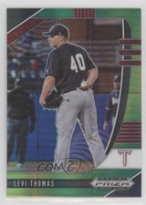 2020 Panini Prizm Draft Picks Green & Yellow Hyper Levi Thomas #PDP109 7eo