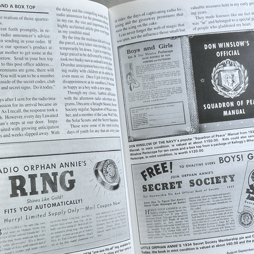 Radio Premiums CHICAGO DATES 30s Film Stunts NOSTALGIA DIGEST Magazine 1996 AUG - Picture 14 of 14