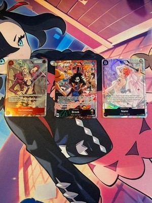 One Piece TCG OP15 Adventure on KAMI's Island Brook Leader Alt 022 / Nami 086