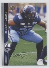 2021 Upper Deck CFL Declan Cross #107 2j2