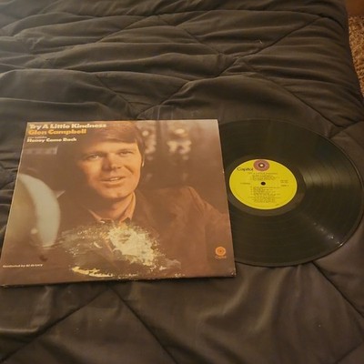 Glen Campbell Try A Little Kindness LP Vinyl Country Capitol SW-389 12'' 33 RPM