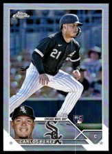 Carlos Pérez 2023 Topps #452 White Sox Insert ? Parallel ? SEE SCAN! FREE SHIP